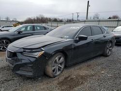 Acura tlx salvage cars for sale: 2021 Acura Tlx Advance