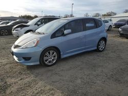 Honda fit Sport salvage cars for sale: 2009 Honda FIT Sport