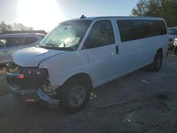 Chevrolet salvage cars for sale: 2017 Chevrolet Express G3500 LT