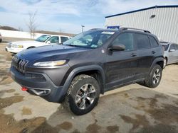 Jeep salvage cars for sale: 2015 Jeep Cherokee Trailhawk