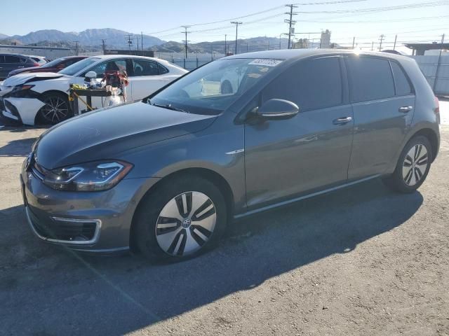 2019 Volkswagen E-GOLF SEL Premium