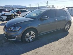 Volkswagen salvage cars for sale: 2019 Volkswagen E-GOLF SEL Premium