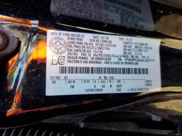 2018 Ford Focus Titanium