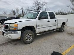 Salvage trucks for sale at Bridgeton, MO auction: 2005 GMC Sierra K2500 Heavy Duty