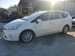 Toyota salvage cars for sale: 2012 Toyota Prius V