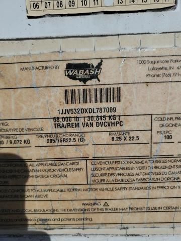 2013 Wabash DRY Van Trailer