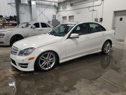 Mercedes-Benz salvage cars for sale: 2012 Mercedes-Benz C 250 4matic