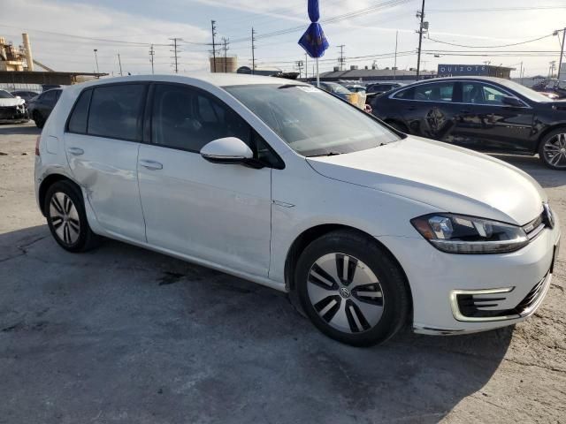 2019 Volkswagen E-GOLF SE