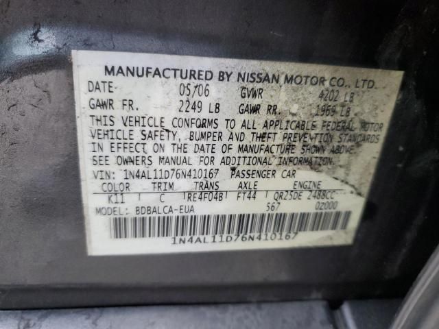 2006 Nissan Altima S