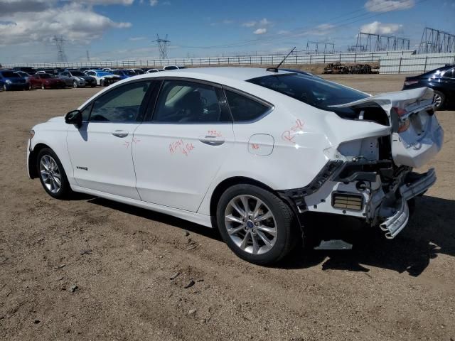 2017 Ford Fusion SE Hybrid