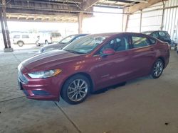 Ford Fusion salvage cars for sale: 2017 Ford Fusion SE Hybrid