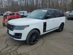 Salvage cars for sale from Copart East Granby, CT: 2018 Land Rover Range Rover HSE