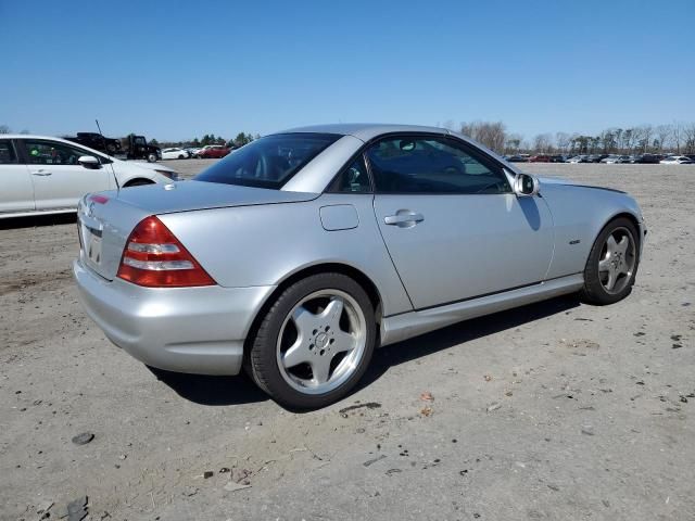 2001 Mercedes-Benz SLK 320