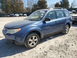 Subaru salvage cars for sale: 2012 Subaru Forester 2.5X