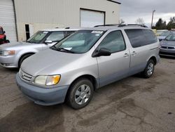 Toyota Sienna ce salvage cars for sale: 2003 Toyota Sienna CE