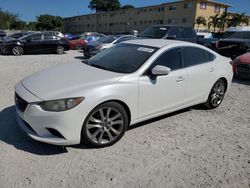 Mazda 6 salvage cars for sale: 2016 Mazda 6 Touring