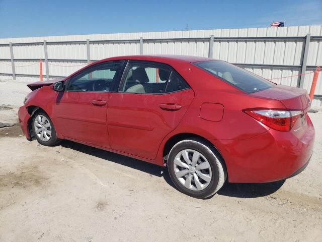 2016 Toyota Corolla l