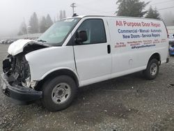 Salvage cars for sale from Copart Graham, WA: 2017 Chevrolet Express G2500