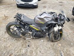 Salvage motorcycles for sale at Chatham, VA auction: 2021 Kawasaki EX400