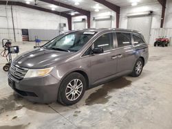Salvage cars for sale from Copart Avon, MN: 2012 Honda Odyssey EXL