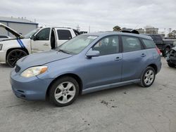 Toyota Corolla salvage cars for sale: 2003 Toyota Corolla Matrix Base