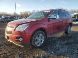 Chevrolet salvage cars for sale: 2014 Chevrolet Equinox LTZ