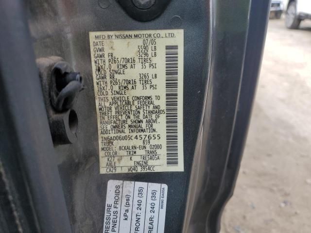 2005 Nissan Frontier King Cab LE