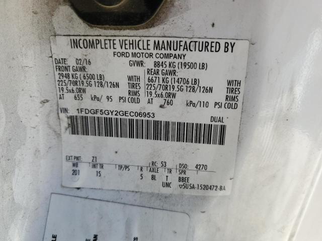 2016 Ford F550 Super Duty