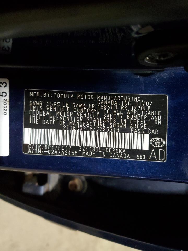 2007 Toyota Corolla s