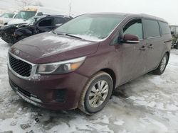 Vehiculos salvage en venta de Copart Montreal Est, QC: 2018 KIA Sedona LX