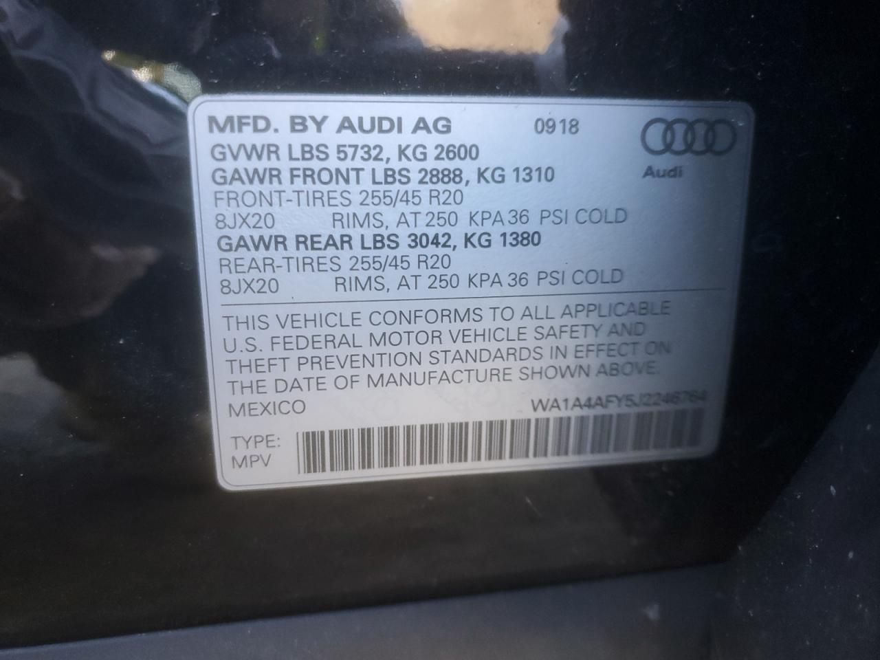 2018 Audi SQ5 Premium Plus