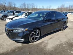 Salvage cars for sale from Copart Marlboro, NY: 2019 Honda Accord Sport