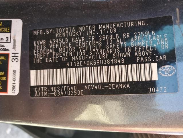 2009 Toyota Camry Base