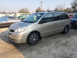 Salvage cars for sale from Copart Midway, FL: 2004 Toyota Sienna CE