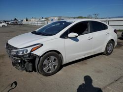 Salvage cars for sale from Copart Bakersfield, CA: 2017 KIA Forte LX
