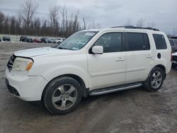 Honda salvage cars for sale: 2012 Honda Pilot Exln