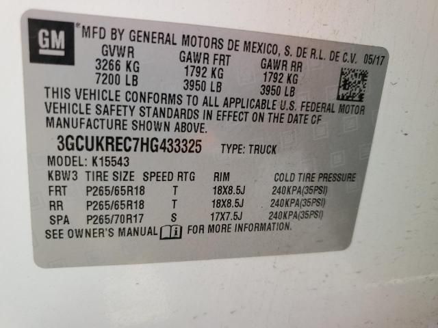2017 Chevrolet Silverado K1500 LT