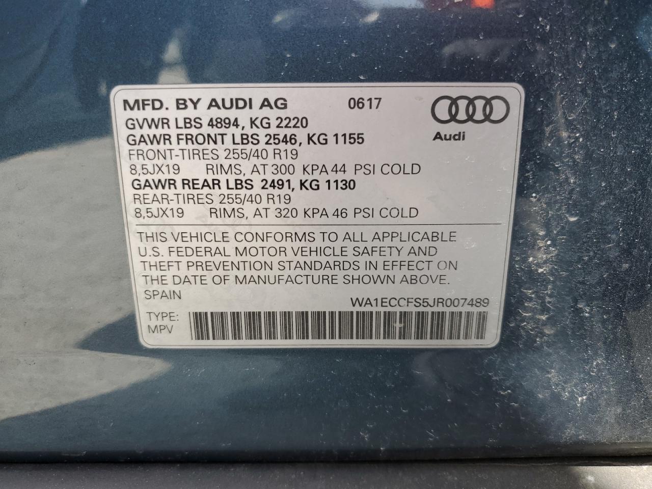 2018 Audi Q3 Premium