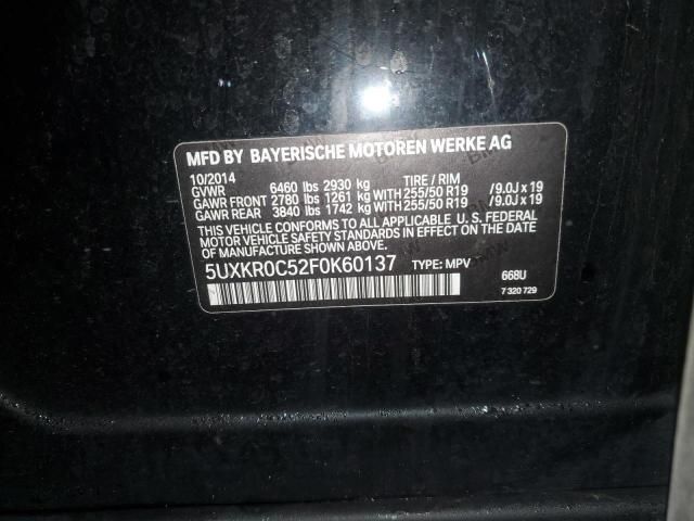 2015 BMW X5 XDRIVE35I