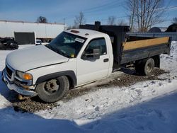 Salvage trucks for sale at London, ON auction: 2005 GMC New Sierra C3500