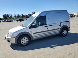Salvage trucks for sale at Martinez, CA auction: 2013 Ford Transit Connect XLT