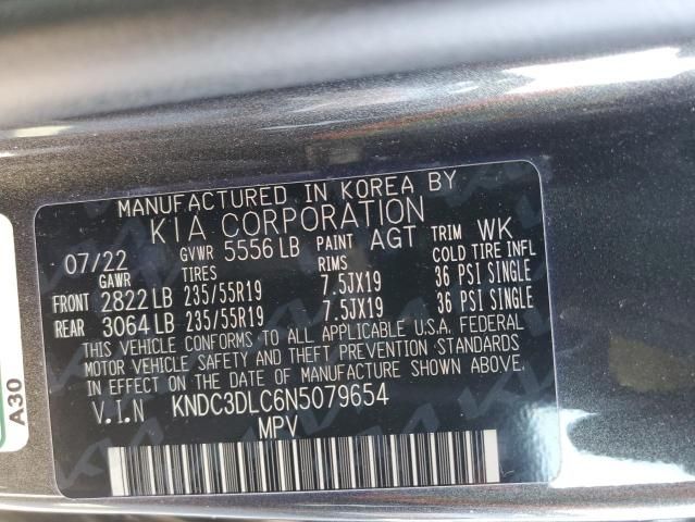 2022 KIA EV6 Light