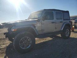 Jeep Wrangler salvage cars for sale: 2018 Jeep Wrangler Unlimited Sahara