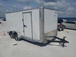 Salvage trucks for sale at Arcadia, FL auction: 2023 Anvil L Trailer Enclosed Cargo Trailer