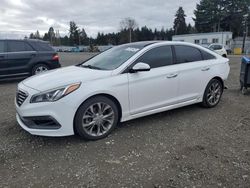 Salvage cars for sale from Copart Graham, WA: 2015 Hyundai Sonata Sport