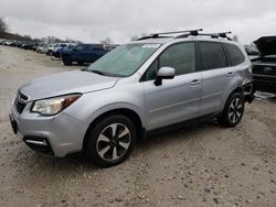 Subaru Forester salvage cars for sale: 2017 Subaru Forester 2.5I Premium