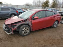 2016 Toyota Prius en venta en Davison, MI