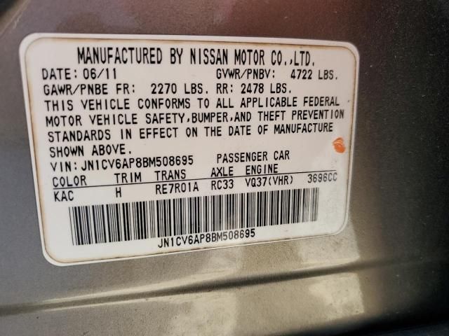 2011 Infiniti G37 Base