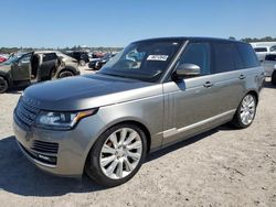 Land Rover salvage cars for sale: 2017 Land Rover Range Rover HSE