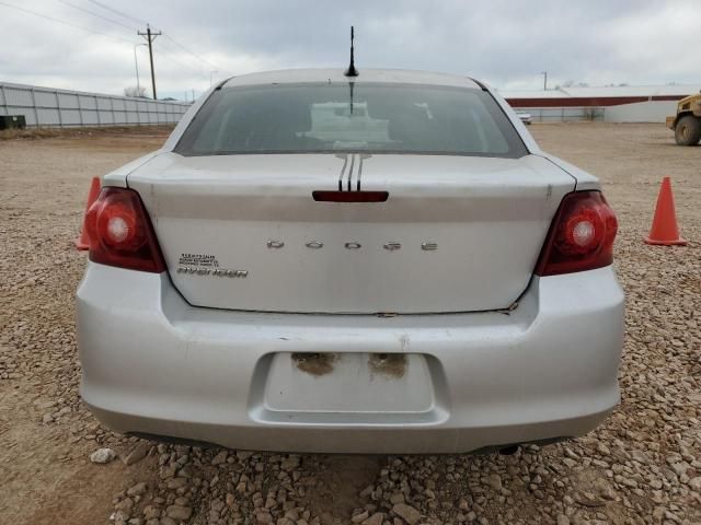 2012 Dodge Avenger SE